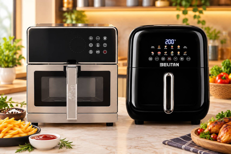 مقایسه سرخ کن بلیتان BT-6685 و سوپر کاسا CA-101؛ دو هواپز ۸ لیتری