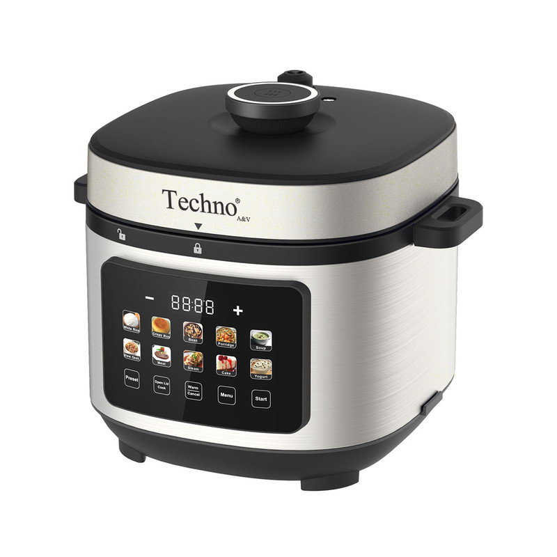 زودپز برقی 6 لیتری تکنو مدل Te‑624