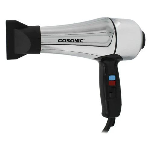 سشوار حرفهای 1800 وات گوسونیک مدل GHD-229، موتور AC، وزن 892 گرم، دارای سری متمرکزکننده پهن با ویژگی حجمدهندگی، با قابلیت فناوری تولید یون، باد سرد
