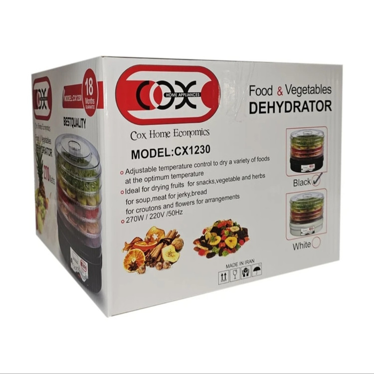 میوه و سبزی خشک کن کاکس مدل CX-1230
