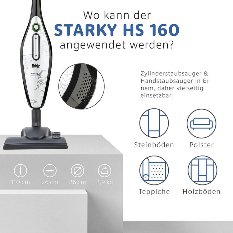جاروبرقی مدل Starky oko