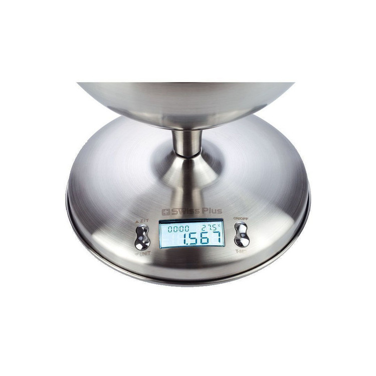 ترازو آشپزخانه دیجیتال سوئیس پلاس مدل SKS-2250S حداکثر ظرفیت قابل اندازهگیری 5 کیلوگرم با دقت اندازهگیری 5 گرم