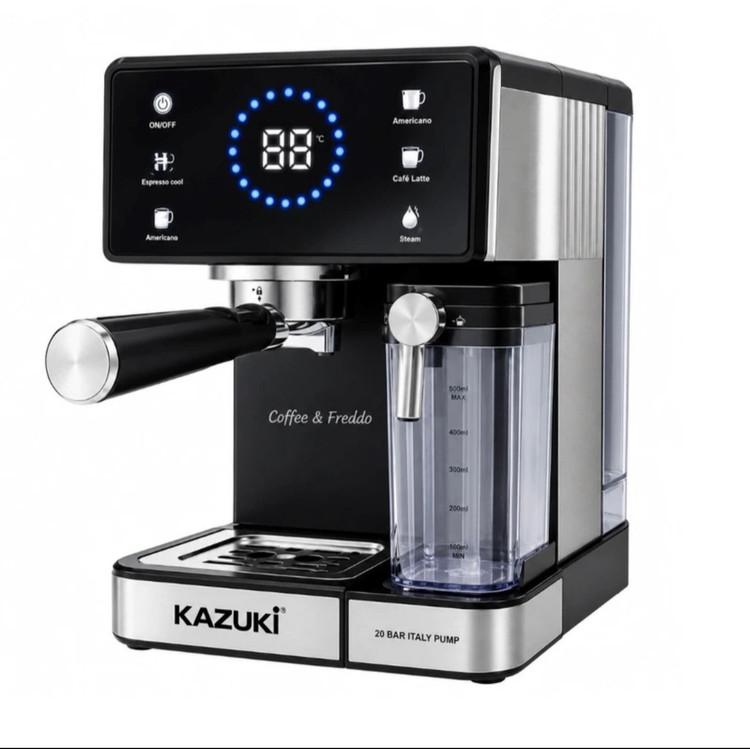 اسپرسوساز خانگی کازوکی مدل K-240 با مخزن آب ۱۵۰۰ میلی لیتر